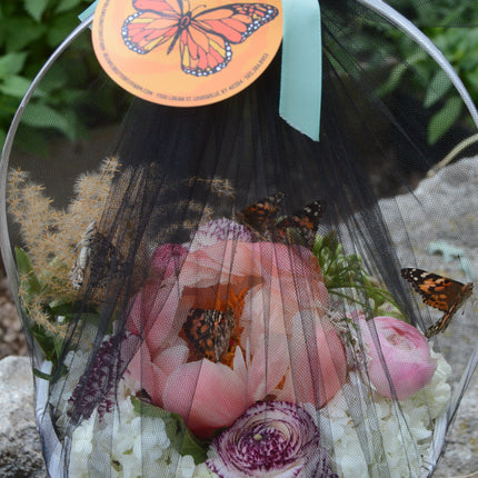 Mother's Day Basket with Natural Cut Flowers $69.99-$124.99