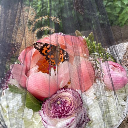 Mother's Day Basket with Natural Cut Flowers $69.99-$124.99